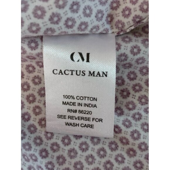 Cactus Man by Ricky Singh Dress Shirt-large - Picture 5 of 8